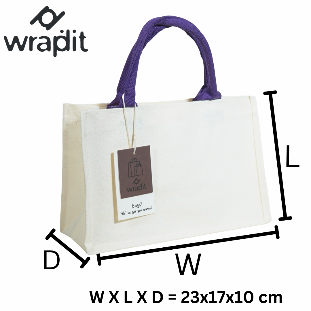 Canvas Bag Color Handle Style