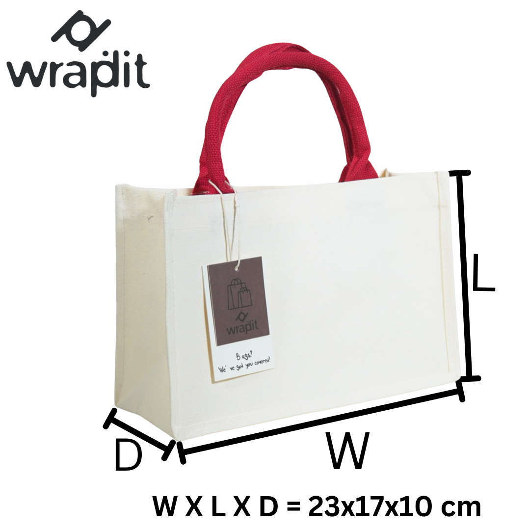 Canvas Bag Color Handle Style