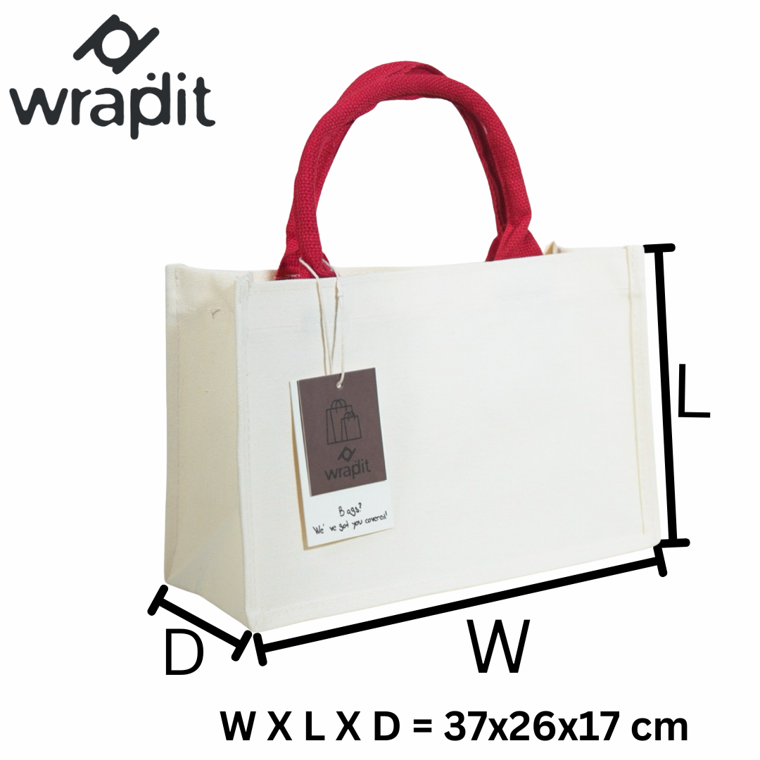 Canvas Bag Color Handle Style