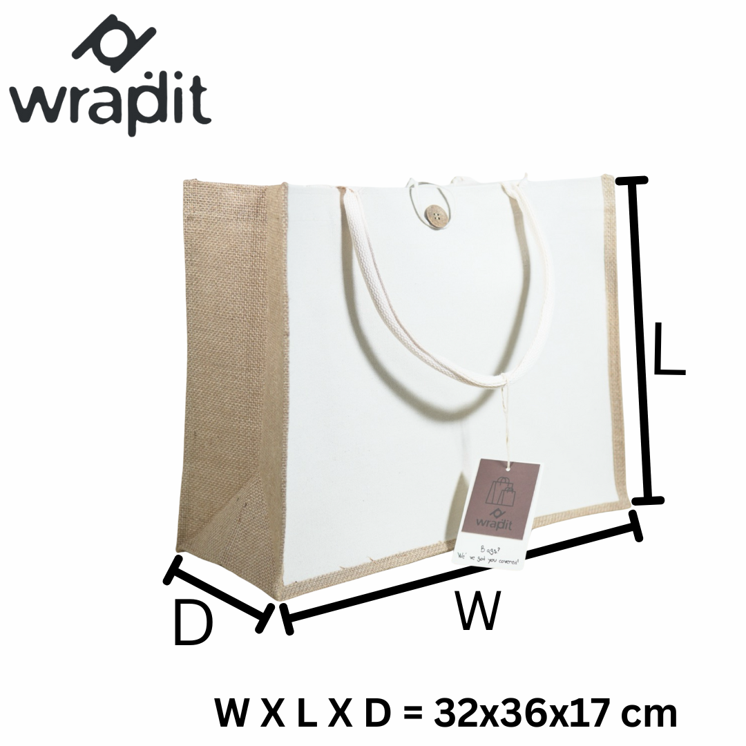 Canvas Bag Button Style