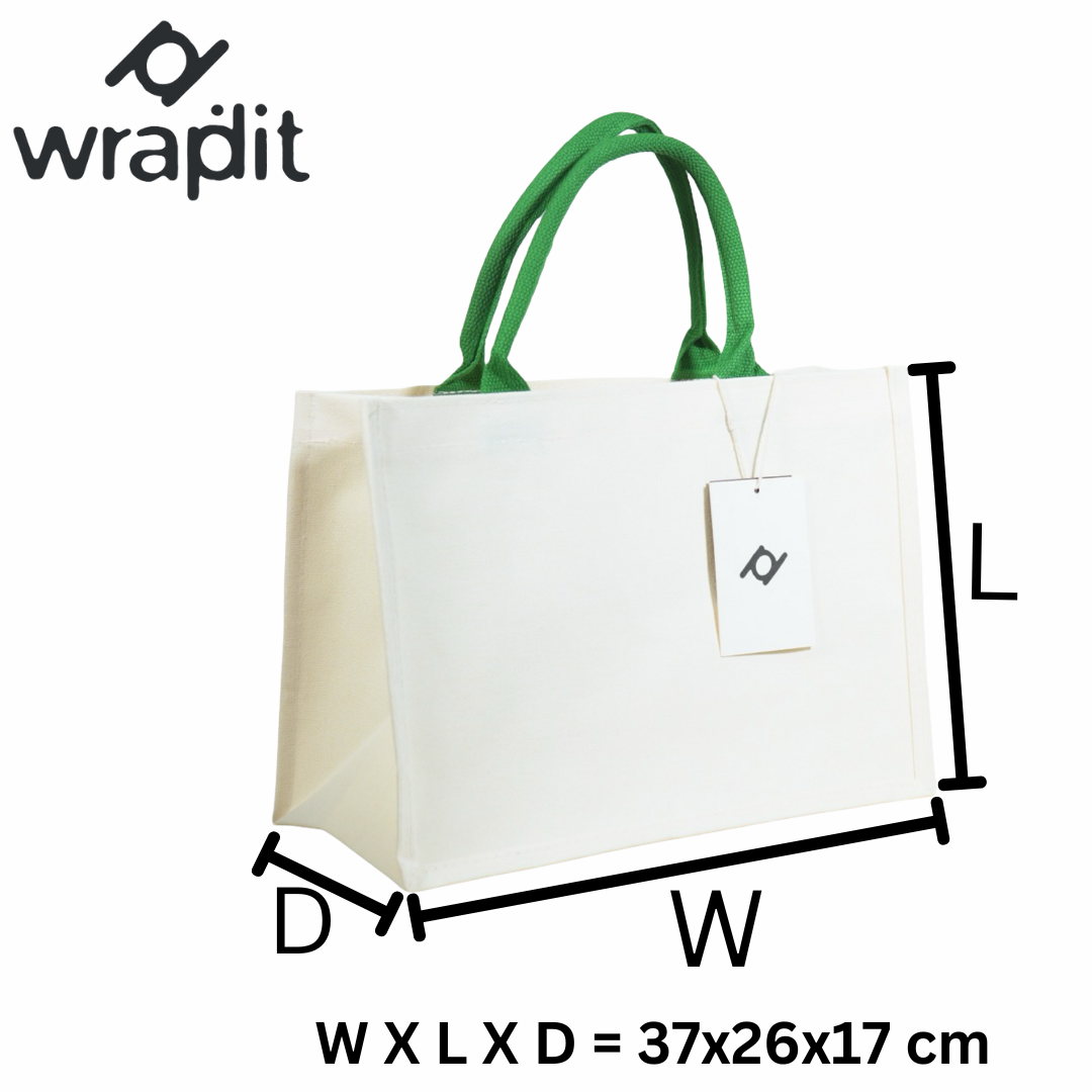 Canvas Bag Color Handle Style