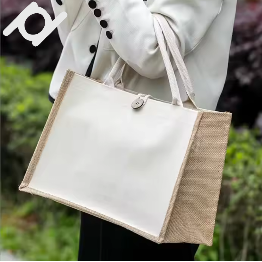 Canvas Bag Button Style