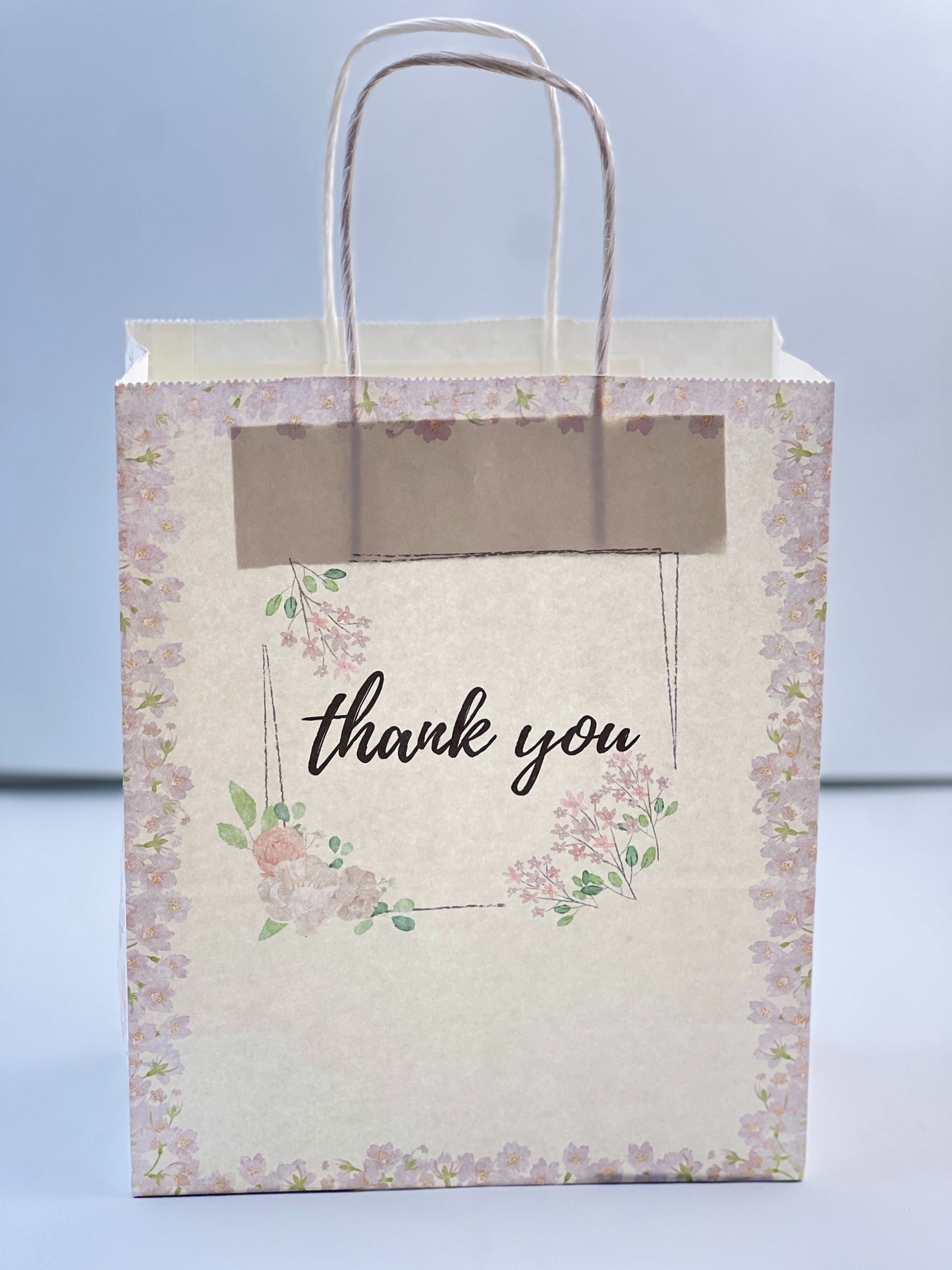 Elegant Thank You Gift Bags for Thoughtful Gifting.|| Pack of 12 Bags.