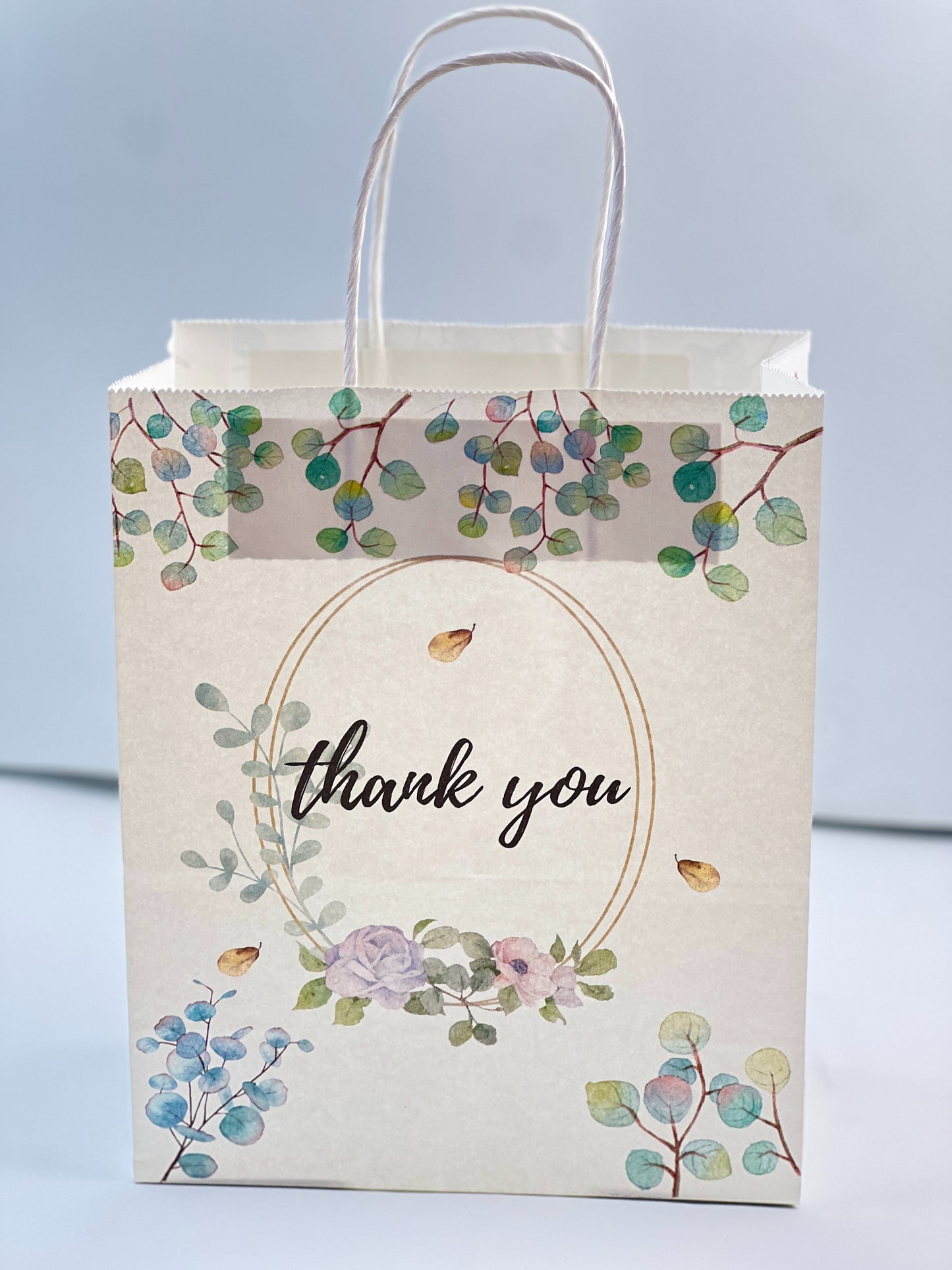 Elegant Thank You Gift Bags for Thoughtful Gifting.|| Pack of 12 Bags.
