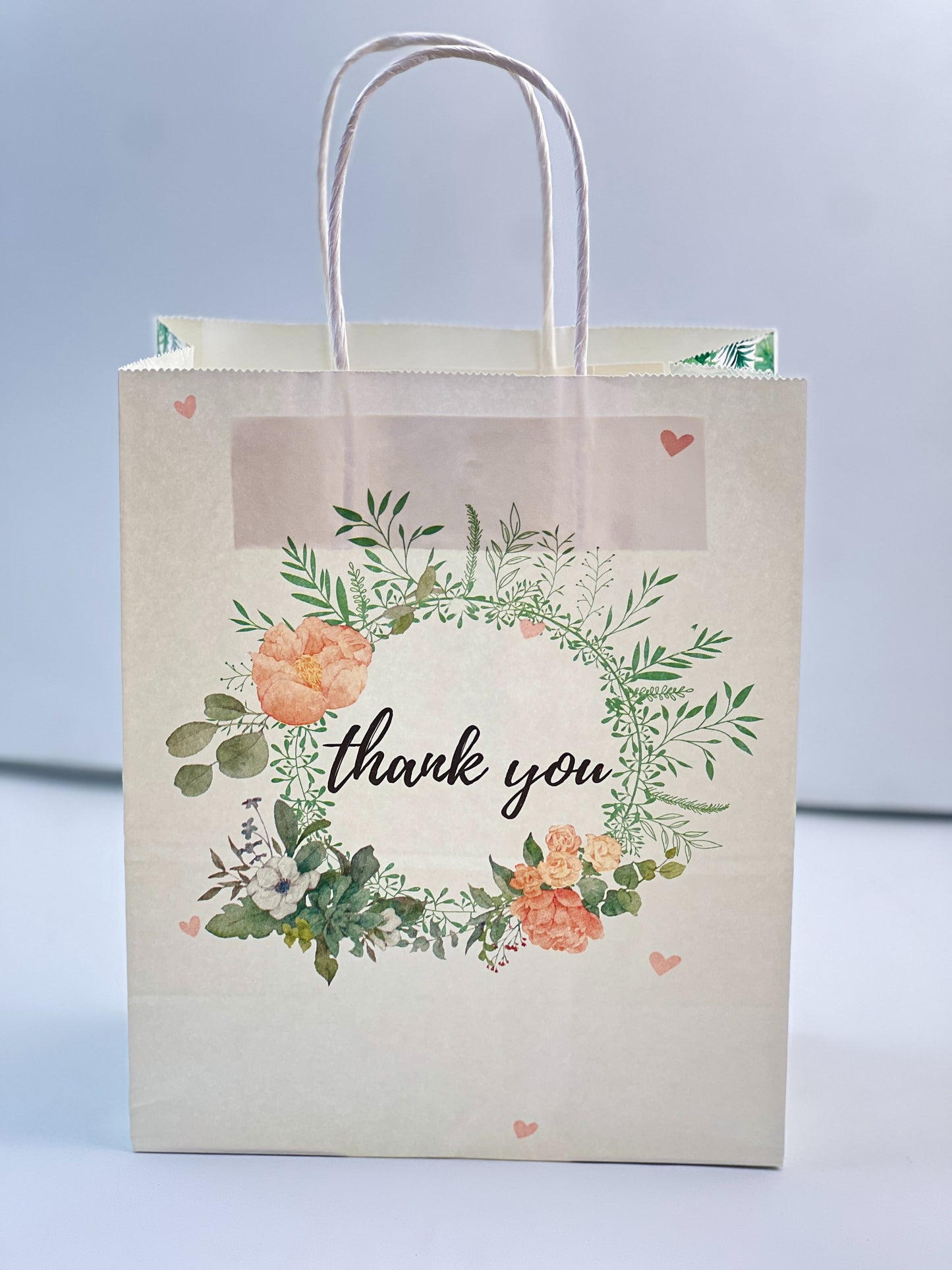 Elegant Thank You Gift Bags for Thoughtful Gifting.|| Pack of 12 Bags.