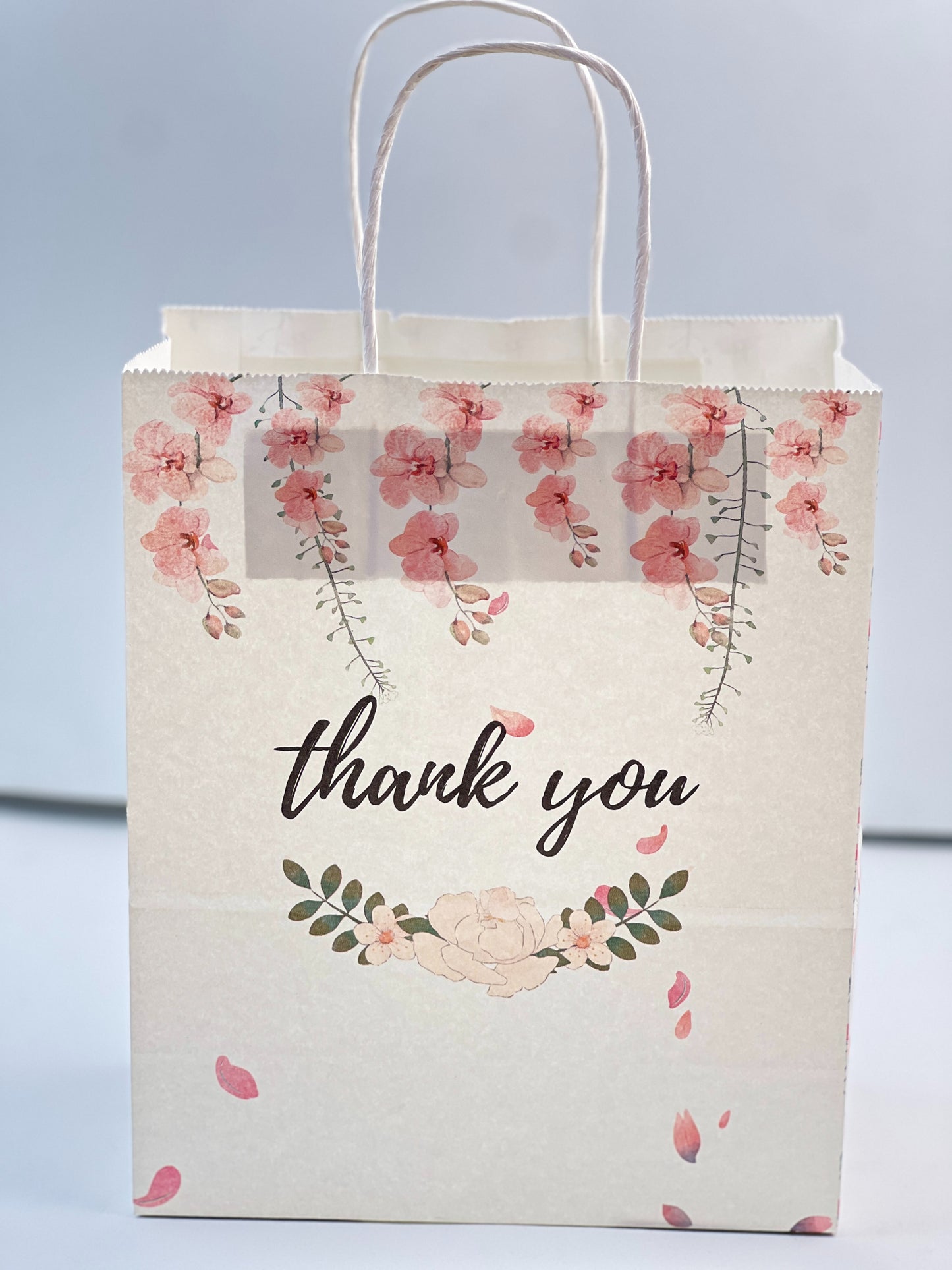 Elegant Thank You Gift Bags for Thoughtful Gifting.|| Pack of 12 Bags.