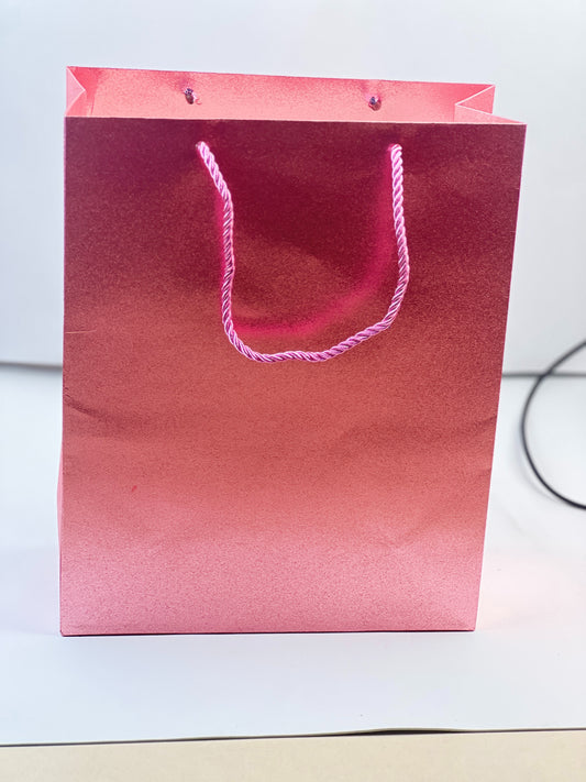 Sparkling Glitter Gift Bags for Glamorous Gifting.|| Pack of 12 Bags.