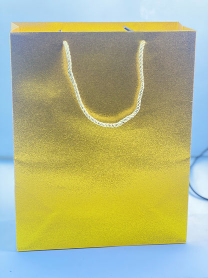 Sparkling Glitter Gift Bags for Glamorous Gifting.|| Pack of 12 Bags.