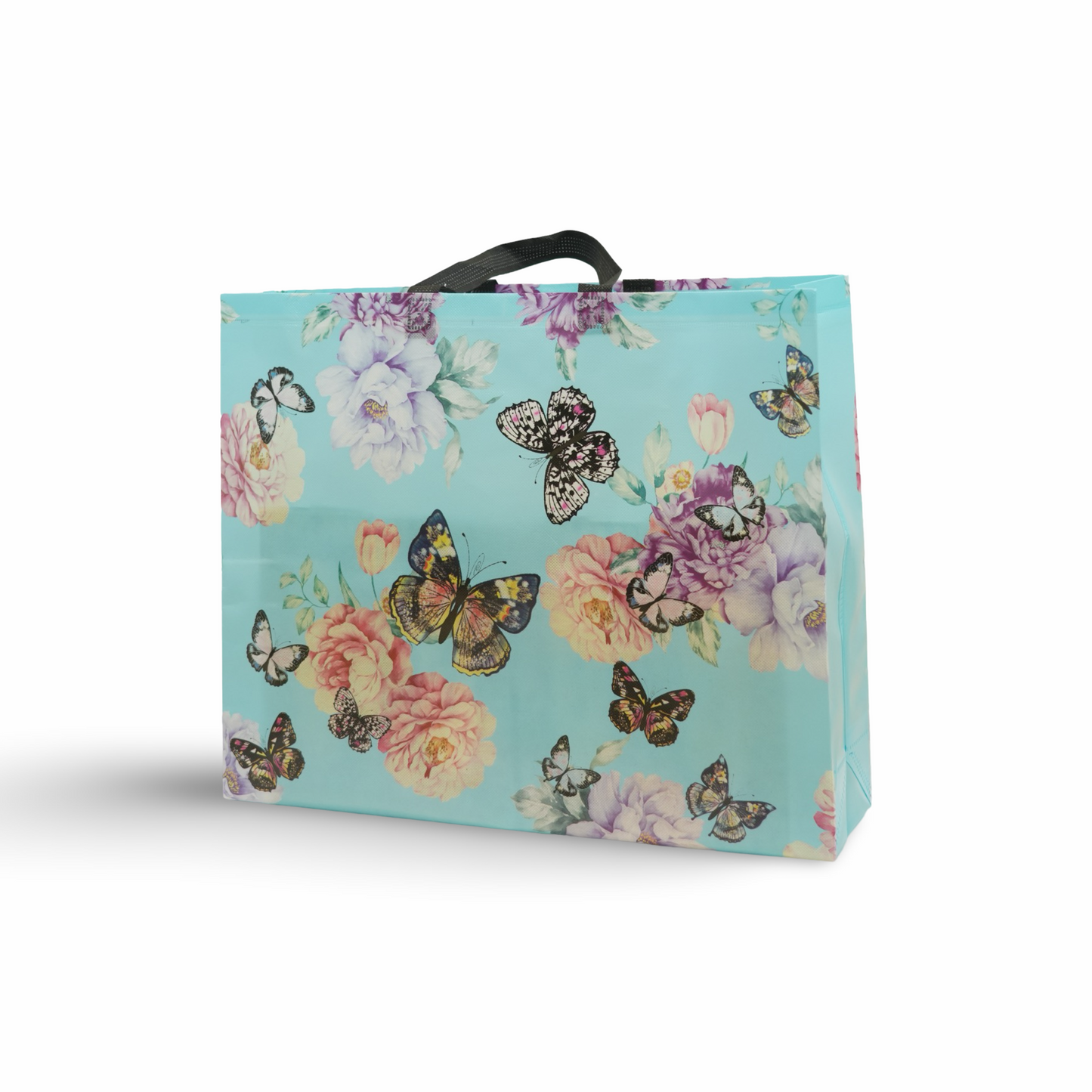 Eco-Friendly Butterfly Non-Woven Bag|| Stylish Reusable Shopping Bag|| Pack of 12 Bags