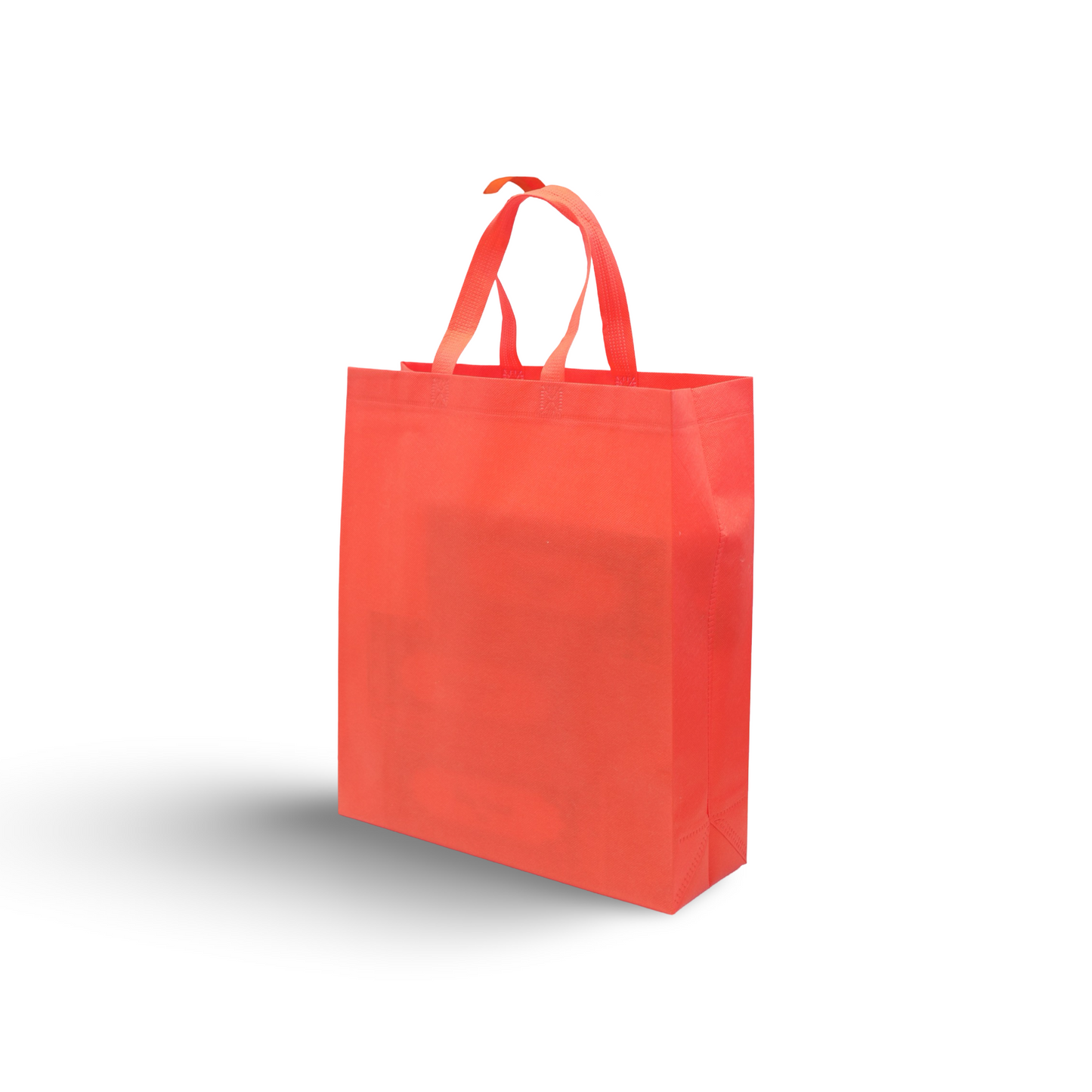 Reusable Red Non-Woven Bag|| Lightweight, Durable, and Eco-Friendly|| Pack of 12 Bags.